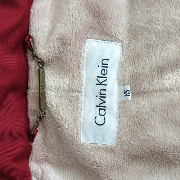 Calvin Klein Down Fleece-Lined Hooded Jacket - Picture 7 of 11